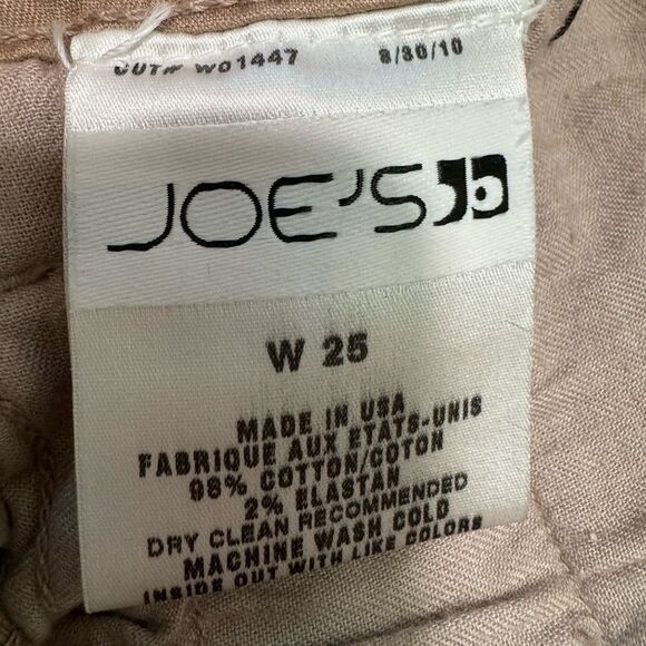 SALE! Brown Joe’s Casual Moto Cargo Super Skinny Pants Size 25 EUC - Picture 7 of 7